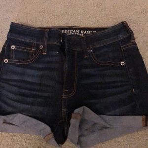 High waisted shorts